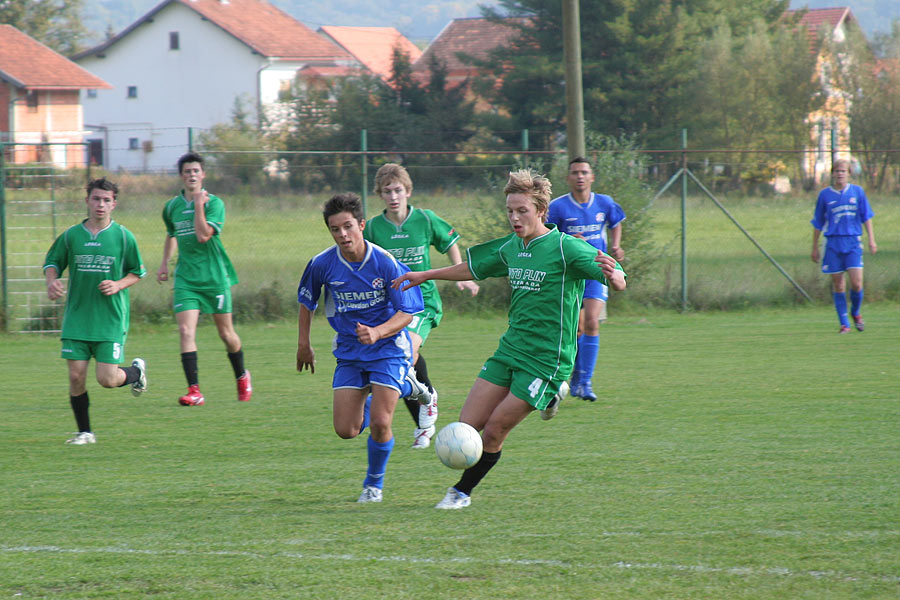 Nogometna utakmica Juniori Pregrada - Juniori Dinamo