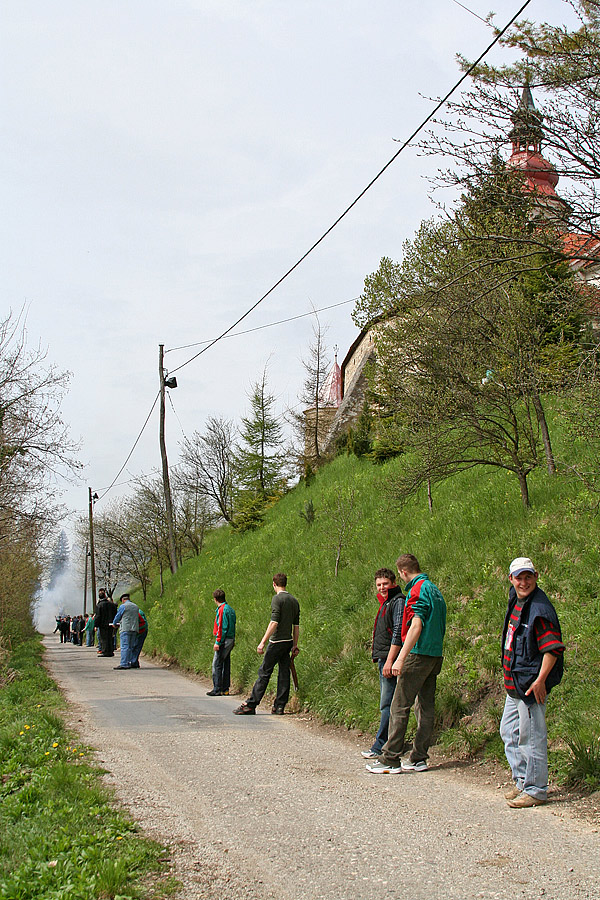 Pucanje kod crkve na Vinagori