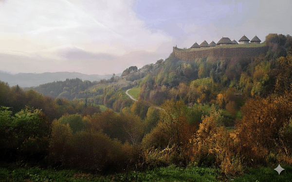 Rekonstrukcija prapovijesnog naselja na vrhu Magdalene