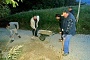 ienje ceste podno kapele Sv. Leonarda