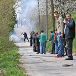 Pucanje kod crkve na Vinagori